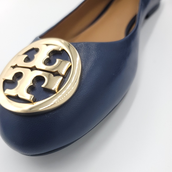 Tory Burch Benton 2 Ballet Flat Royal Navy - Picture 9 of 9